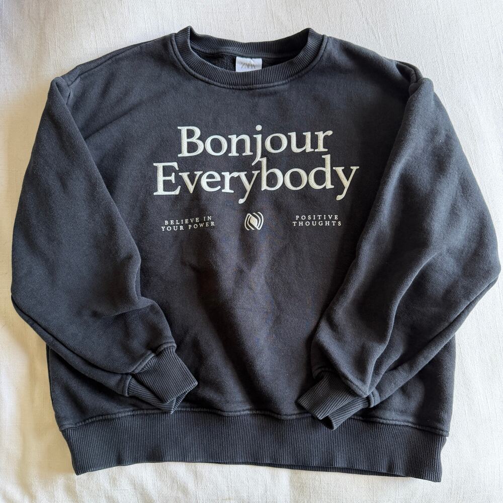 Boys Zara Crew Neck sweatshirt